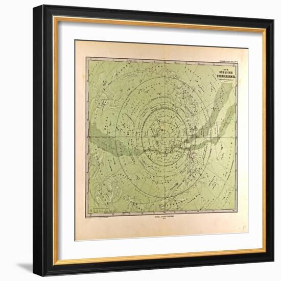 Southern Star Sky, 1872-null-Framed Giclee Print