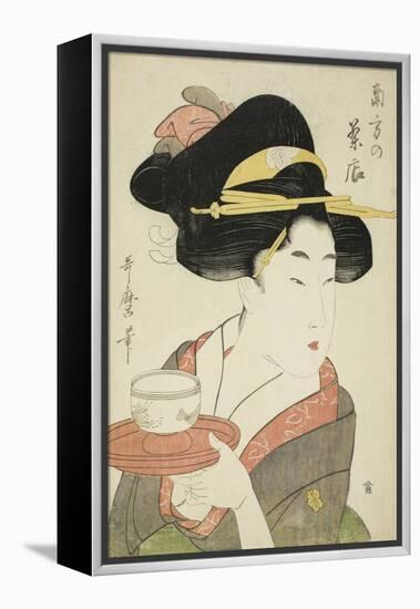 Southern Teahouse-Kitagawa Utamaro-Framed Premier Image Canvas