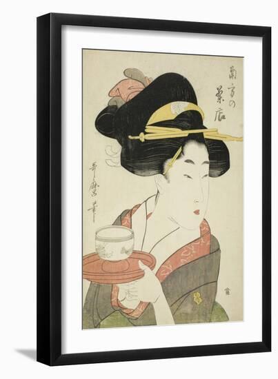 Southern Teahouse-Kitagawa Utamaro-Framed Premium Giclee Print