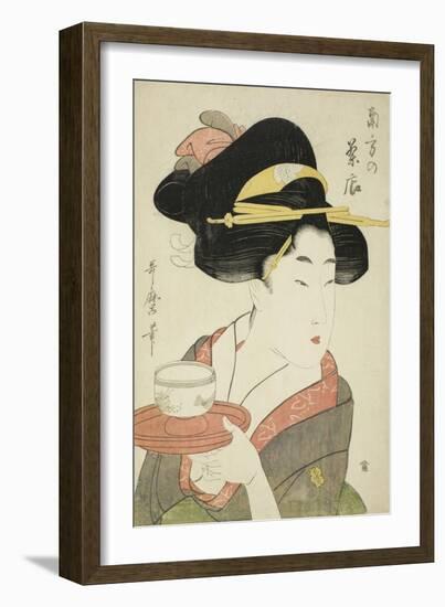 Southern Teahouse-Kitagawa Utamaro-Framed Giclee Print