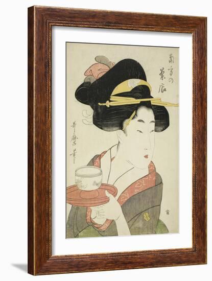 Southern Teahouse-Kitagawa Utamaro-Framed Giclee Print