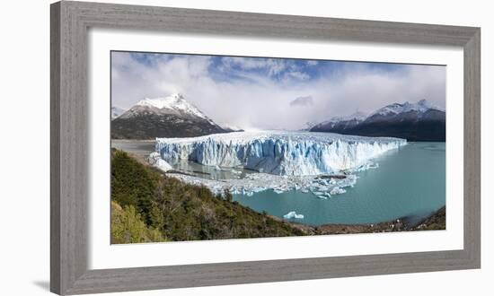 Southern terminus of Perito Moreno glacier, Lago Argentino and mountains, Argentina-francesco vaninetti-Framed Photographic Print