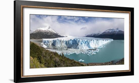 Southern terminus of Perito Moreno glacier, Lago Argentino and mountains, Argentina-francesco vaninetti-Framed Photographic Print