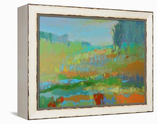 Southern View II-Jane Schmidt-Framed Stretched Canvas