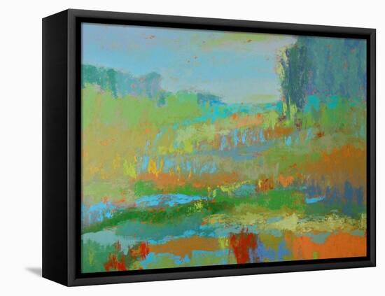 Southern View II-Jane Schmidt-Framed Stretched Canvas