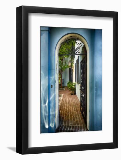 Southern Welcome In Charleston-George Oze-Framed Photographic Print