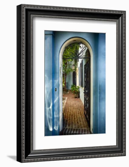 Southern Welcome In Charleston-George Oze-Framed Photographic Print