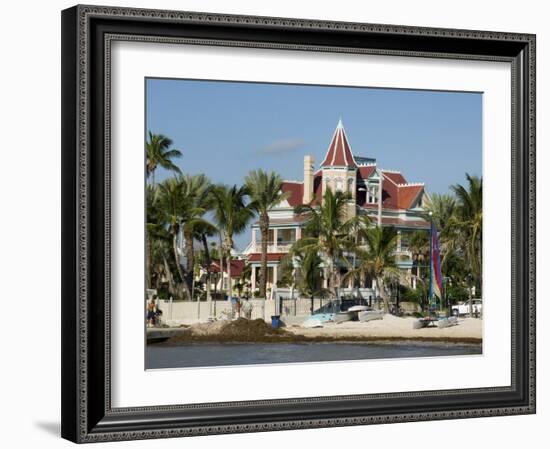 Southernmost House (Mansion) Hotel and Museum, Key West, Florida, USA-R H Productions-Framed Photographic Print