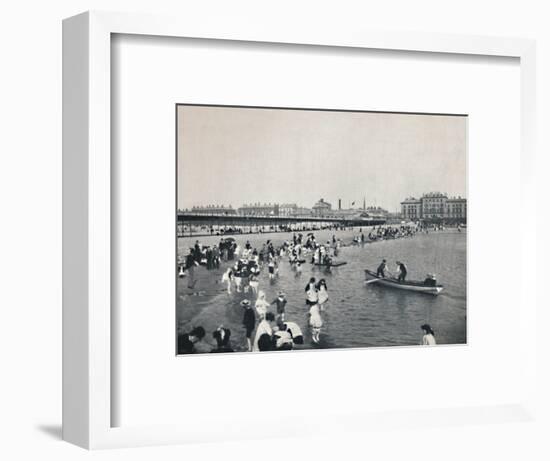 'Southport - The Pier and the South Lake', 1895-Unknown-Framed Photographic Print