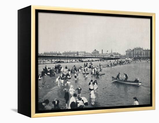 'Southport - The Pier and the South Lake', 1895-Unknown-Framed Premier Image Canvas