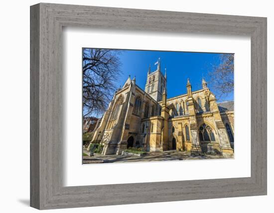 Southwark Cathedral, Anglican Cathedral, Southwark, London, England, United Kingdom, Europe-John Guidi-Framed Photographic Print