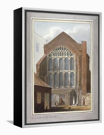 Southwark Cathedral, London, 1825-G Yates-Framed Premier Image Canvas