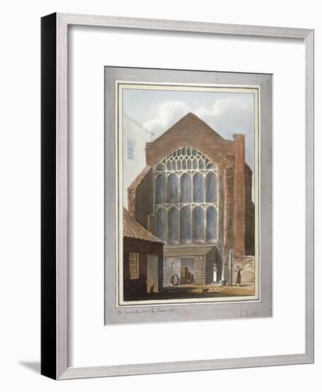 Southwark Cathedral, London, 1825-G Yates-Framed Giclee Print