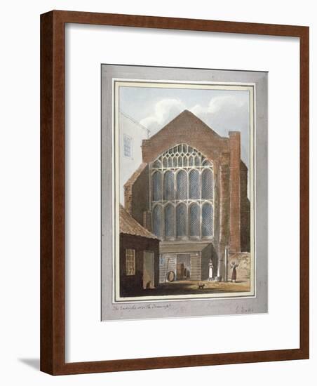 Southwark Cathedral, London, 1825-G Yates-Framed Giclee Print