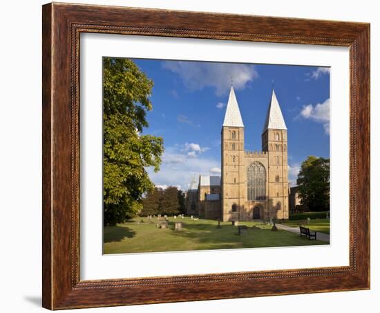 Southwell Minster, Southwell, Nottinghamshire, England, United Kingdom, Europe-Neale Clark-Framed Photographic Print