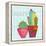 Southwest Cactus I-Courtney Prahl-Framed Stretched Canvas