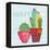 Southwest Cactus I-Courtney Prahl-Framed Stretched Canvas