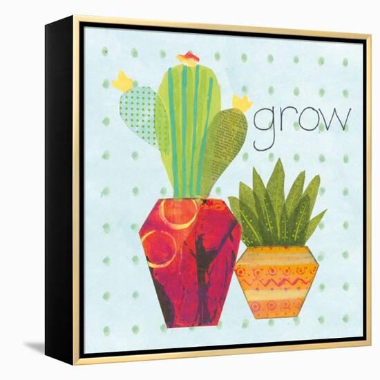 Southwest Cactus II-Courtney Prahl-Framed Stretched Canvas