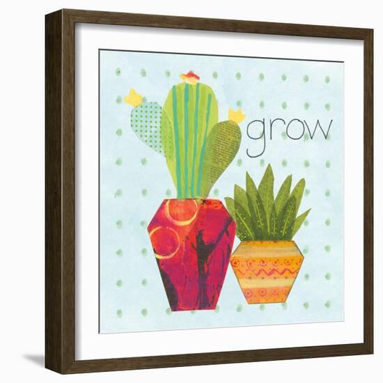 Southwest Cactus II-Courtney Prahl-Framed Art Print