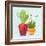 Southwest Cactus II-Courtney Prahl-Framed Art Print