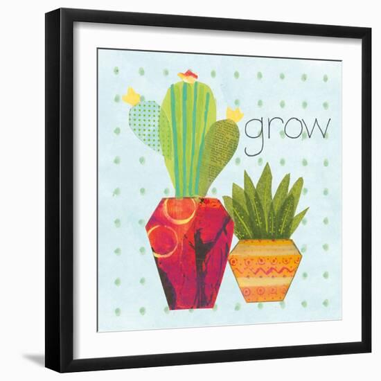 Southwest Cactus II-Courtney Prahl-Framed Art Print