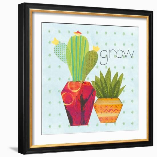 Southwest Cactus II-Courtney Prahl-Framed Art Print