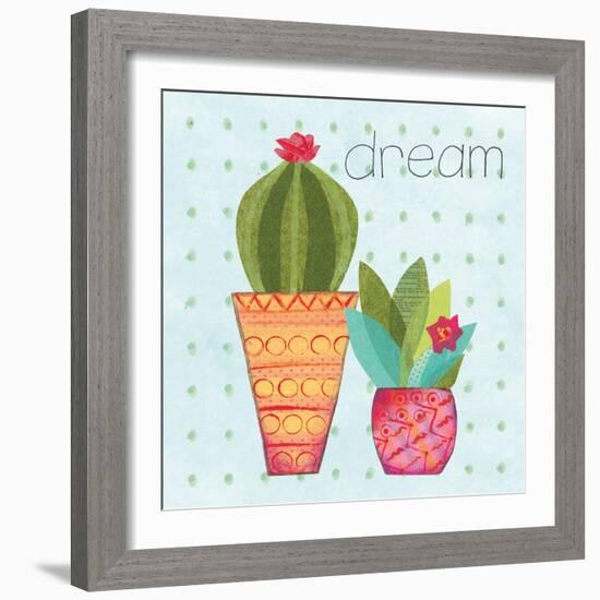 Southwest Cactus IV-Courtney Prahl-Framed Premium Giclee Print