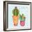 Southwest Cactus IV-Courtney Prahl-Framed Premium Giclee Print