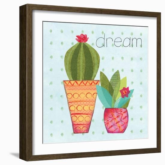Southwest Cactus IV-Courtney Prahl-Framed Premium Giclee Print