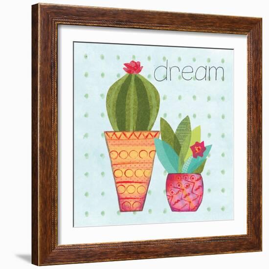 Southwest Cactus IV-Courtney Prahl-Framed Premium Giclee Print