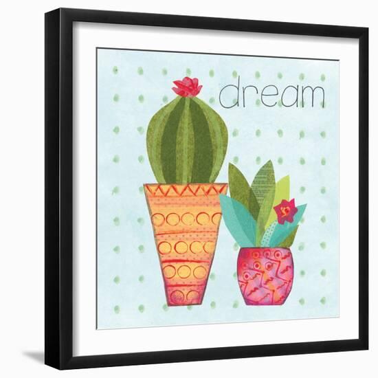 Southwest Cactus IV-Courtney Prahl-Framed Premium Giclee Print