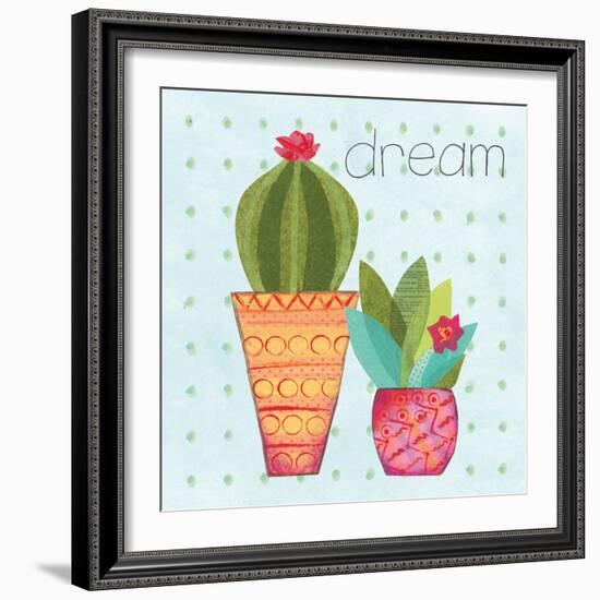 Southwest Cactus IV-Courtney Prahl-Framed Premium Giclee Print