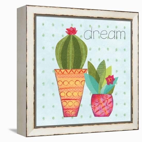 Southwest Cactus IV-Courtney Prahl-Framed Stretched Canvas