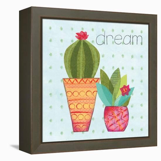 Southwest Cactus IV-Courtney Prahl-Framed Stretched Canvas