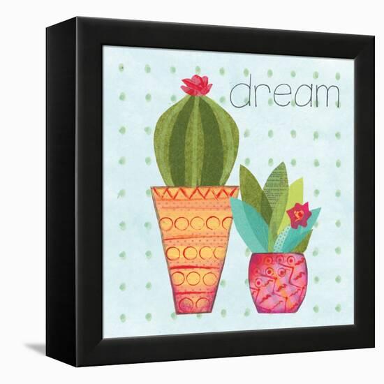 Southwest Cactus IV-Courtney Prahl-Framed Stretched Canvas