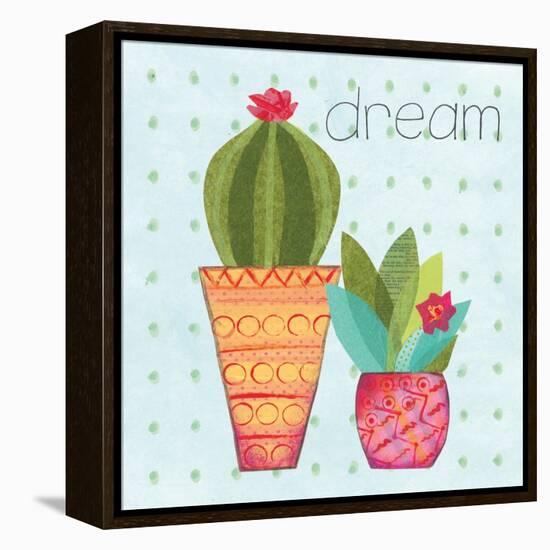 Southwest Cactus IV-Courtney Prahl-Framed Stretched Canvas