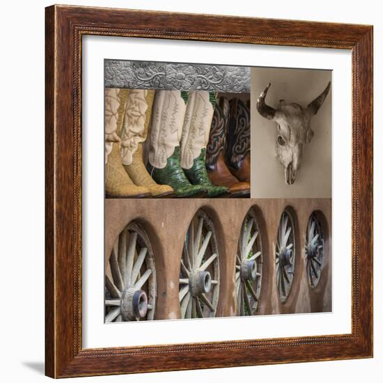 Southwest Collage I-Kathy Mahan-Framed Photographic Print