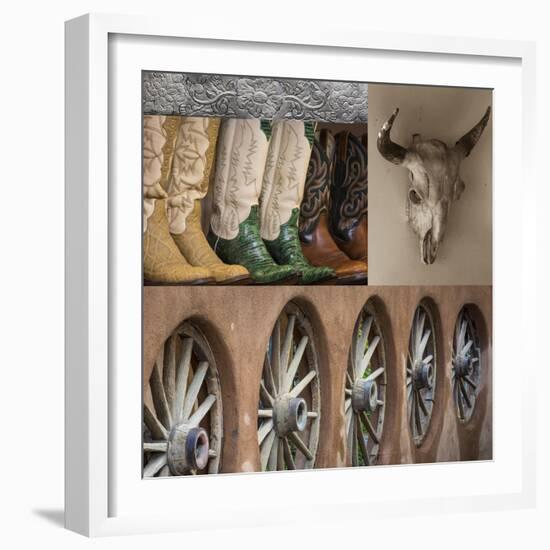 Southwest Collage I-Kathy Mahan-Framed Photographic Print