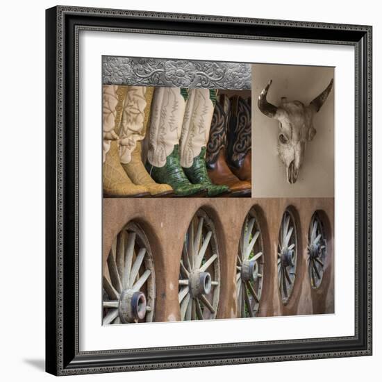 Southwest Collage I-Kathy Mahan-Framed Photographic Print