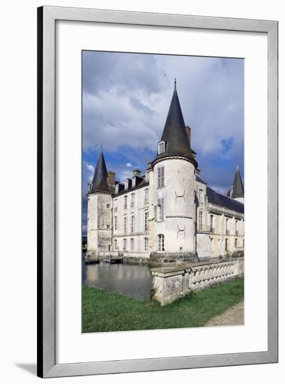 Southwest Corner of Castle of O, Mortree, Lower Normandy, Detail, France, 15th-16th Century-null-Framed Giclee Print
