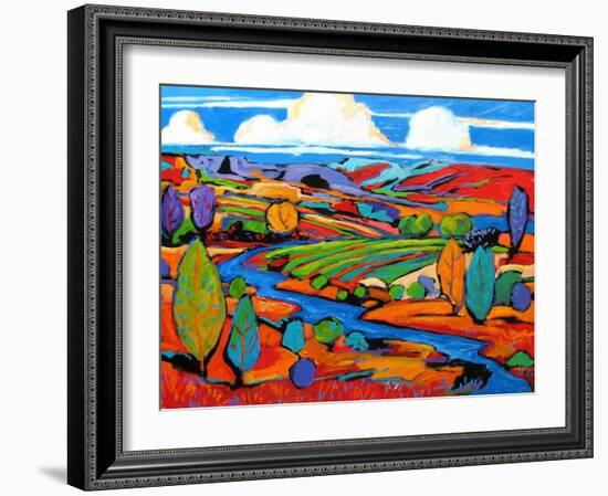 Southwest Fauve Landscape-Patty Baker-Framed Premium Giclee Print