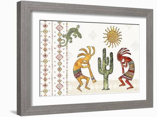 Southwest Flair I-Anne Tavoletti-Framed Art Print