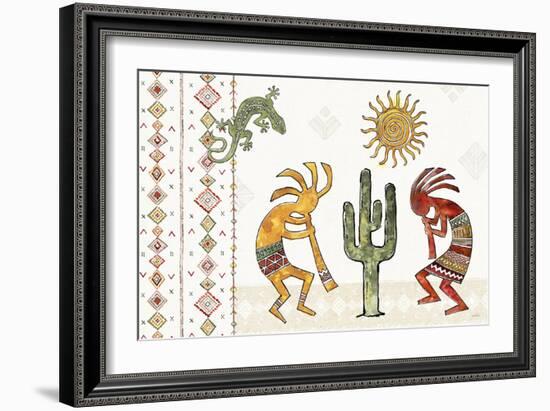 Southwest Flair I-Anne Tavoletti-Framed Art Print