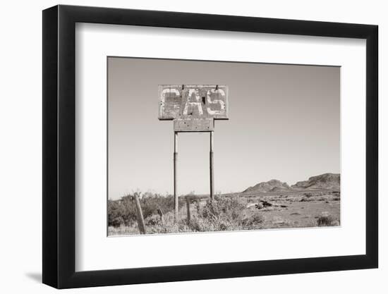 Southwest Gas Station-Nathan Larson-Framed Photographic Print