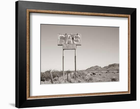 Southwest Gas Station-Nathan Larson-Framed Photographic Print