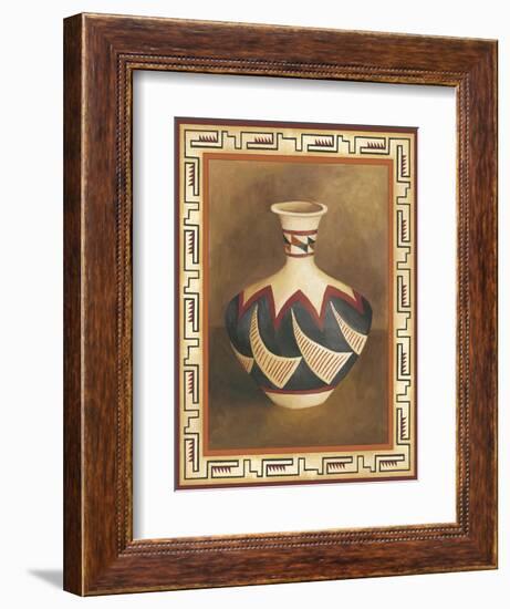 Southwest Pottery II-Chariklia Zarris-Framed Art Print