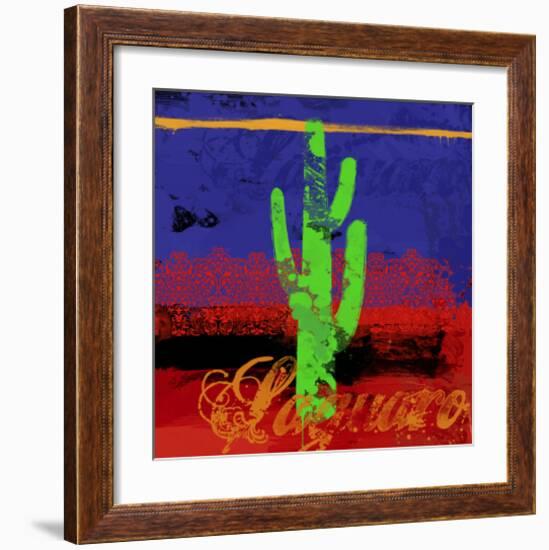 Southwest Waves II-Parker Greenfield-Framed Premium Giclee Print