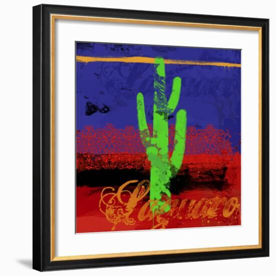 Southwest Waves II-Parker Greenfield-Framed Premium Giclee Print