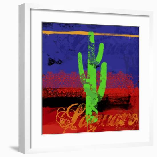 Southwest Waves II-Parker Greenfield-Framed Premium Giclee Print