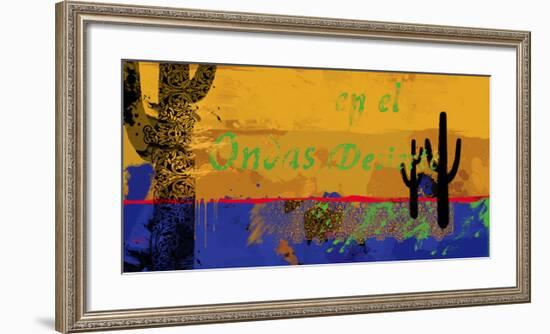 Southwest Waves III-Parker Greenfield-Framed Premium Giclee Print